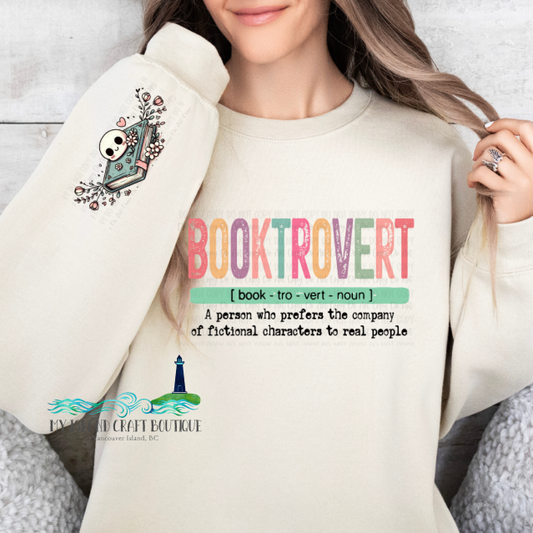 Booktrovert Crewneck Sweatshirt