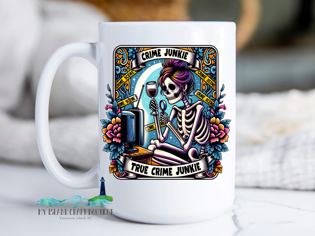 The True Crime Junkie Mug