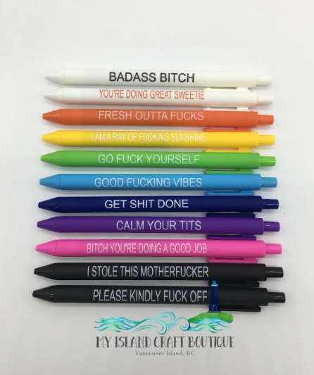 Adult Funny Pen Set